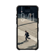 Заредете изображение във визуализатора на галерията – UAG Urban Armor Gear case METROPOLIS LT compatible with MagSafe for IPHONE 17 Pro Max kevlar black
