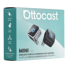 Заредете изображение във визуализатора на галерията – Wireless car adapter OTTOCAST Mini Cube T3 black
