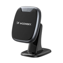 Заредете изображение във визуализатора на галерията – Wozinsky WUMTD magnetic phone holder for car dashboard - black
