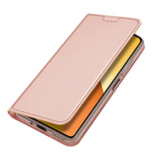 Заредете изображение във визуализатора на галерията – Dux Ducis Skin Pro case with flap and card slot for Xiaomi Redmi Note 13 5G - pink
