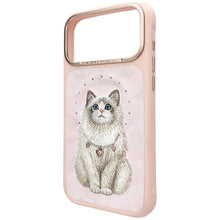 Заредете изображение във визуализатора на галерията – NIMMY case LUCKY FASHION CAT compatible with MagSafe for IPHONE 18 Pro/17 Pro pink
