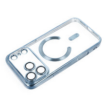 Заредете изображение във визуализатора на галерията – Case for iPhone 18 Pro / 17 Pro Electro Mag Cover compatible with MagSafe sky blue
