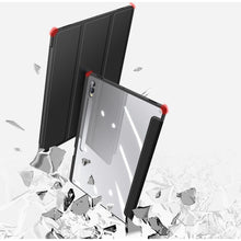 Заредете изображение във визуализатора на галерията – DUX DUCIS case TOBY with pencil storage for SAMSUNG Tab S10 Ultra/S9 Ultra/S8 Ultra black

