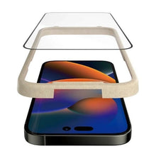 Заредете изображение във визуализатора на галерията – PanzerGlass Ultra-Wide Fit antibacterial tempered glass with glare filter and positioner for iPhone 14 Pro Max
