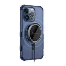 Заредете изображение във визуализатора на галерията – Case for iPhone 18 Pro / 17 Pro Forcell F-Protect BumperX Premium compatible with MagSafe navy blue

