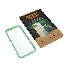 Заредете изображение във визуализатора на галерията – PanzerGlass ClearCase Antibacterial Military Grade Certified Case for iPhone 13 Pro Max - Transparent Green
