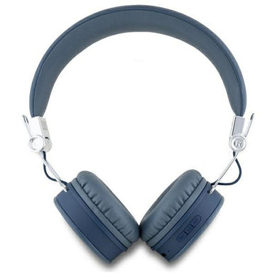 GUESS wireless headphones bluetooth ENC GUBH70PGTSPSB (Grained Classic Round Shape) blue