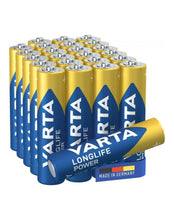 Заредете изображение във визуализатора на галерията – VARTA alkaline battery R3 (AAA) Longlife Power 24 pcs
