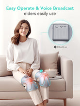 Заредете изображение във визуализатора на галерията – SKG W3 Pro massager for knees, elbows or shoulders (2 pcs. in a set) - gray
