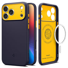 Заредете изображение във визуализатора на галерията – SPIGEN case NANO POP MAG compatible with MagSafe for IPHONE 17 Pro Max blueberry navy
