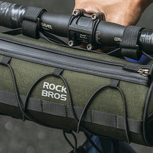 Заредете изображение във визуализатора на галерията – Rockbros 30110049001 bicycle handlebar bag 2 l - green
