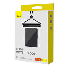 Заредете изображение във визуализатора на галерията – Baseus AquaGlide BS-PC030 case waterproof IPX8 with cylindrical clasp - black
