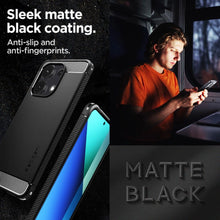 Заредете изображение във визуализатора на галерията – Spigen Rugged Armor case for Xiaomi Redmi Note 13 4G / LTE - matte black
