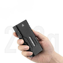 Заредете изображение във визуализатора на галерията – Rockbros 24310002001 bicycle light 850 lm with powerbank function + USB-C - USB-A cable - black
