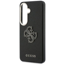 Заредете изображение във визуализатора на галерията – GUESS case for SAMSUNG S26 GUHCS26S5PS4RGGK (Grained Big 4G Metal Logo) black
