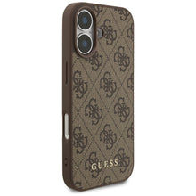Заредете изображение във визуализатора на галерията – GUESS case for IPHONE 17 GUHCP17SG4GFBR (PU 4G Classic) brown
