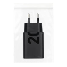 Заредете изображение във визуализатора на галерията – MOTOROLA original charger Type C 20W MC202L black bulk
