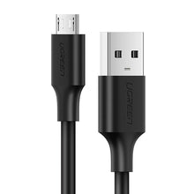 Заредете изображение във визуализатора на галерията – Ugreen US289 60134 micro USB / USB-A cable 0.25m - black
