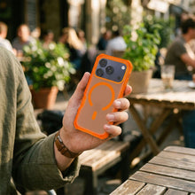 Заредете изображение във визуализатора на галерията – Case for iPhone 18 Pro Max / 17 Pro Max Forcell F-Protect BumperX Premium compatible with MagSafe orange
