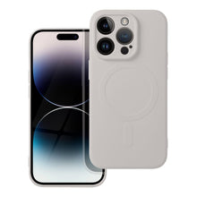 Заредете изображение във визуализатора на галерията – SILICONE MAG COVER case compatible with MagSafe for SAMSUNG A56 grey titatnium

