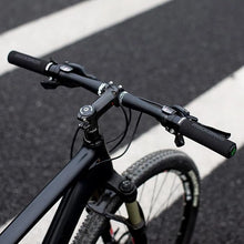 Заредете изображение във визуализатора на галерията – Rockbros BT1001BLBK sponge bicycle handlebar grips - blue and black
