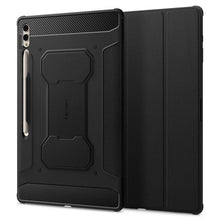 Заредете изображение във визуализатора на галерията – Spigen Rugged Armor Pro case for Samsung Galaxy Tab S8 Ultra / S9 Ultra 14.6'' - black
