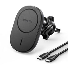 Заредете изображение във визуализатора на галерията – Ugreen CD345 magnetic car holder for air vent - black
