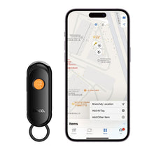 Заредете изображение във визуализатора на галерията – Locator compatible with Apple Find My with flashlight Hoco E99 black
