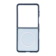 Заредете изображение във визуализатора на галерията – Case for Samsung Z Flip 8 4sF-S Acrylic compatible with MagSafe dark blue
