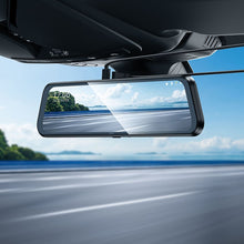 Заредете изображение във визуализатора на галерията – Dashcam for rearview mirror with a display 9,66" 1080p/30fps + rear camera 720p/30fps Hoco DV16 black
