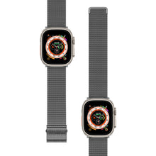 Заредете изображение във визуализатора на галерията – Amazing Thing Band Titan Metal Band TM49GB for Apple Watch 49/45 black

