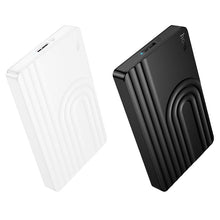 Заредете изображение във визуализатора на галерията – Hard drive enclosure HDD 2,5" SATA USB 3.0 to Micro B Hoco HB55 black
