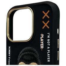 Заредете изображение във визуализатора на галерията – NIMMY case COOL&amp;CUTE 2.0 Monkey for IPHONE 16 Pro Max black
