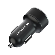 Заредете изображение във визуализатора на галерията – Wozinsky WDCCAC USB-C USB-A 36W car charger - black
