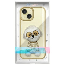 Заредете изображение във визуализатора на галерията – NIMMY case GLASSES COOL DOG for IPHONE 15 khaki
