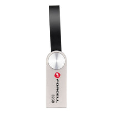 Заредете изображение във визуализатора на галерията – FORCELL F-DATA pendrive Metal 32GB USB3.2 Gen 1 (USB A) silver
