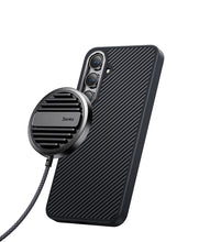 Заредете изображение във визуализатора на галерията – Benks Etui Magnetic Hybrid Armor Pro Kevlar 600D for Samsung Galaxy S24 black
