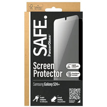 Заредете изображение във визуализатора на галерията – SAFE by PanzerGlass Ultra-Wide Fit tempered glass for Samsung Galaxy S24+
