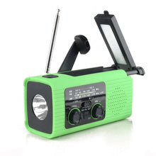 Заредете изображение във визуализатора на галерията – PRISTAR radio FM with flashlight 4000 mAh YX318 green

