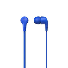 Заредете изображение във визуализатора на галерията – Wire earphones Jack 3,5 mm Philips TTAE1105BL blue
