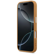 Заредете изображение във визуализатора на галерията – KARL LAGERFELD case for IPHONE 17 Pro Max compatible with MagSafe KLHMP17XPSKRPMW (PU W/ Point &amp; Metal Logo) brown
