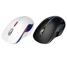 Заредете изображение във визуализатора на галерията – Wireless mouse dual-mode (Bluetooth, 2.4G) 1600 dpi RGB Hoco GM43 black
