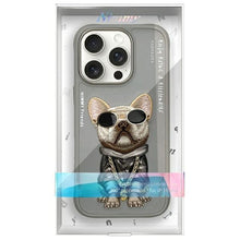 Заредете изображение във визуализатора на галерията – NIMMY case GLASSES COOL DOG for IPHONE 16 Pro Max gray
