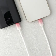Заредете изображение във визуализатора на галерията – FORCELL F-ENERGY C356 cable Type C to Lightning PD 3A 27W Gradient 1 m white
