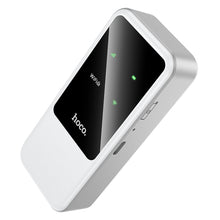 Заредете изображение във визуализатора на галерията – Wireless router 4G LTE WiFi 6 Hoco HI42 biały

