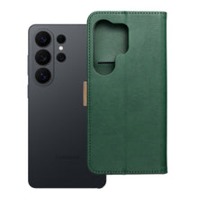 Заредете изображение във визуализатора на галерията – Flip case for Xiaomi Redmi NOTE 17 4G / 5G Split Book green and gold
