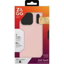 Заредете изображение във визуализатора на галерията – ZAGG case MANHATTAN SNAP compatible with MagSafe for IPHONE 17 Pro pink blush
