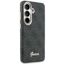 Заредете изображение във визуализатора на галерията – GUESS case for SAMSUNG S26 GUHMS26S5P4FWMSK (4G Script MagSafe) black
