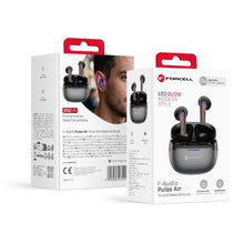 Заредете изображение във визуализатора на галерията – Forcell F-Audio Pulse Air ENC Wireless In-Ear TWS Earbuds black

