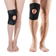 Заредете изображение във визуализатора на галерията – Rockbros LF1106L sports protector for patella and knee joint, size L - black (2 pcs.)
